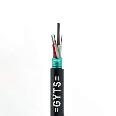 China G652D 36B1.3 Fiber Armoured Cable 4 Core Armoured Fiber Optic Cable for sale