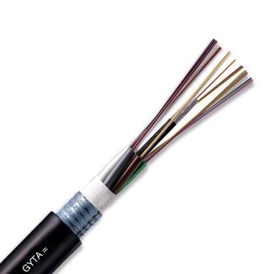 China OEM ODM Single Mode Armored Fiber Cable HXCOWO 6 8 12 24 Core for sale