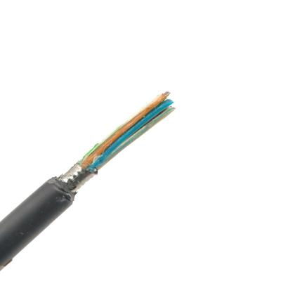 China 96 Core GYTS SM G652D PE Outdoor Armoured Fiber Optic Cable with 20D Bending Radius for sale