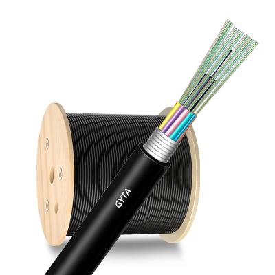 China Telecom Communication G652D Outdoor Optical Fiber Cable GYTA/GYTS 2-288 Cores for sale