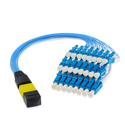 Κίνα Networking Solution 72 Fibers OM4 50/125 Multimode MPO Trunk Cable with Custom Length προς πώληση