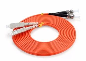 China SC/UPC to ST/UPC Duplex MM Patch Cord for sale