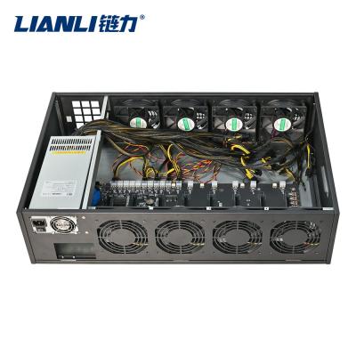 China With fan minus shipping case 8 gpu silent gpu computer machine machine shelf cpu case gpu frame for sale