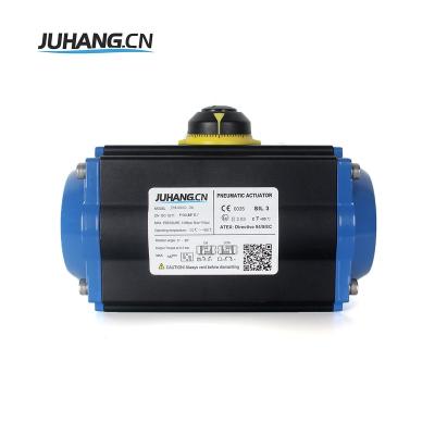 China JHA Liquid Series DA Pneumatic Rotary Actuator For Ball Valve Color Customizable for sale