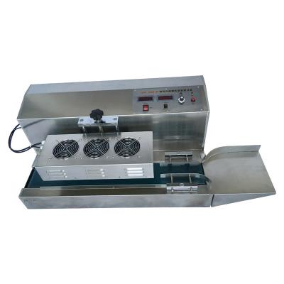 China LGYF-1500A Food Table Air-cooled Continuous Electromagnetic Tube Top Induction Sealing Machine for sale