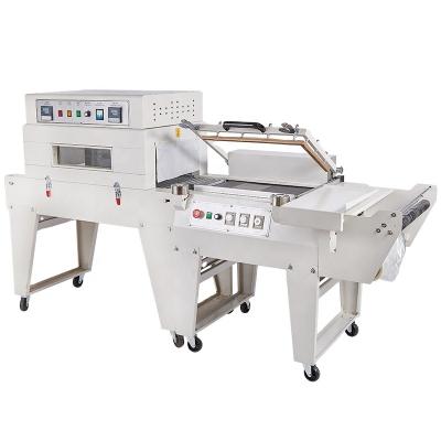 China Food FQL-450 Lsealer 2 in 1 mini box automatic L-sealer heat shrink paper wrapping machine for sale for sale