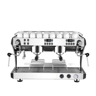 China New-Commercial Pump Pressure Corrima Espresso Coffee Machine With Two Groups for sale