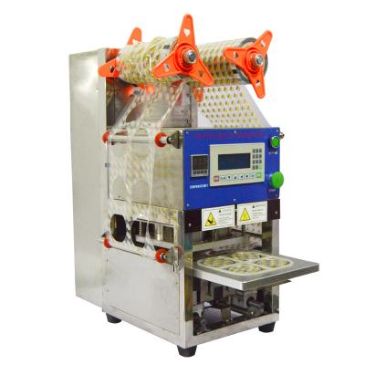 China Customized Automatic Miscellaneous Food Factory Manufacturing Four Cup Sealing Machine for sale