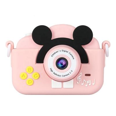 China Recording Function 2021 2.0 Inch 2000W Kids Digital Camera MIC HD Kids Toys Camera Mini Toy Birthday Gift Children Educational for Girl Boy for sale