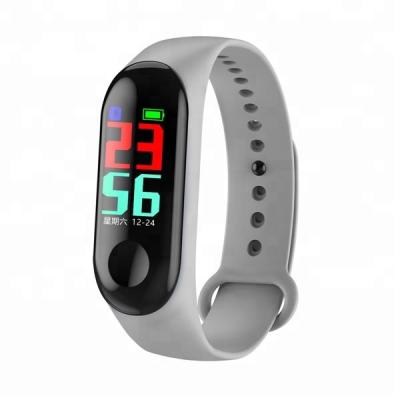 China 2019 Newest Exercise Blood Pressure Wristband Smart Heart Rate/Pedometer Men M3 Women Sport Fitness Band Smart Heart Rate Monitor Wristband for sale