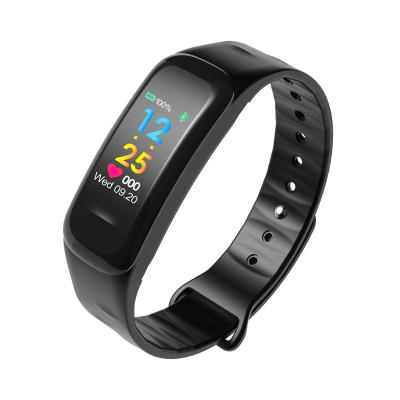 China Heart Rate Monitor /Pedometer/Calorie/Sleep/Call Reminder C1 Plus Waterproof Band Heart Smart Watch Wrist Color Screen Sport Rate Blood Pressure Smart Bracelet for sale