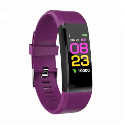 China 115 Plus Wristband Heart Rate Monitor Advanced Health Monitoring Smart Wristband Touch Screen Color Screen Band Fitness for sale