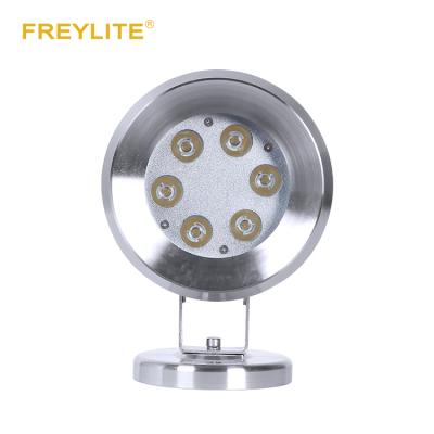 China High brightness long life FREYLITE rgbw outdoor lighting luminare waterproof for boat light effect ip65 9w led underwater light for sale