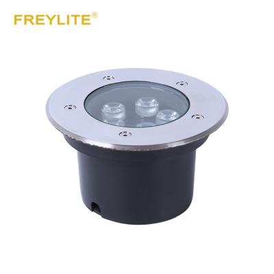 China High Density Die Cast FREYLITE Aluminum High Quality Soft Light Does Not Hurt Eyes Outdoor Waterproof IP65 RGB 3w 5w 9w 25w Led Stage Underground Light for sale