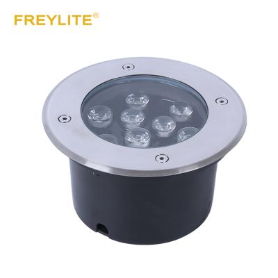 China High Density Die Casts FREYLITE RGB Aluminum High Quality Strong Heat Dissipation Outdoor Waterproof IP65 3w 5w 9w 25w Led Underground Lamp for sale