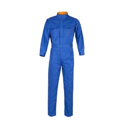 China Cotton Antistatic Breathable Twill Polyester Pocket Safety Workwear Coverall Antistatic Multi Boiler Suit for sale