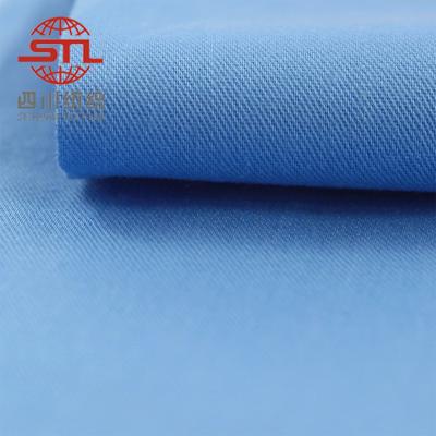 China 100% Cotton 130*70 2/1 150GSM Twill Dyed 100% Workwear Fabric for sale