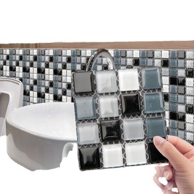 China Waterproof+Eco-friendly 3D Mosaic Wall Sticker for sale