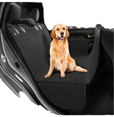 China Anti-dirty Pet Car Seat Protector Cover Oxford Car Back Mat Anti-Dirty Durable Wear-Resistant Material Pet Car Seat Protector for sale