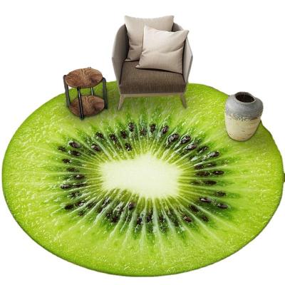 China Riches in color rug home bedroom floor circular cute carpet and living room bedroom coffee table rug creative cartoon carpet picture children's rug for sale