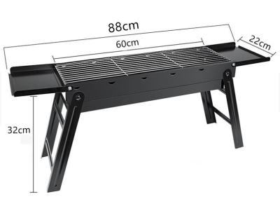 China Easily Assembled Outdoor Carbon Grill Picnic BBQ Stainless Steel Full Set for sale