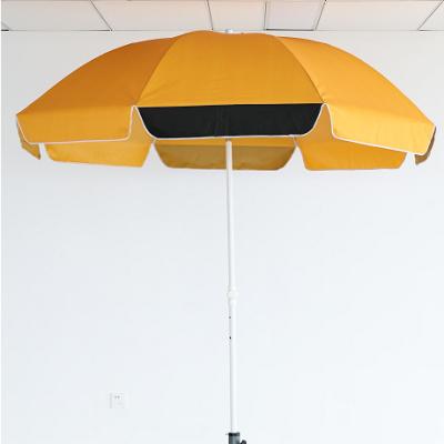 China Modern Africa Selling Large Advertising PVC Hawaii Umbrella Beach Round Parasol 180cm Promotional Parasol for sale