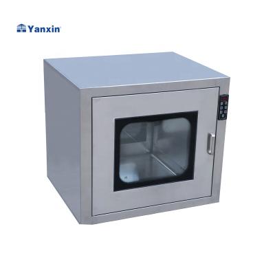 China Construction worksÂ   YANXIN Full Stainless Steel Cleanroom Pass Box / Transfer Box For Lab / Pass Box for sale