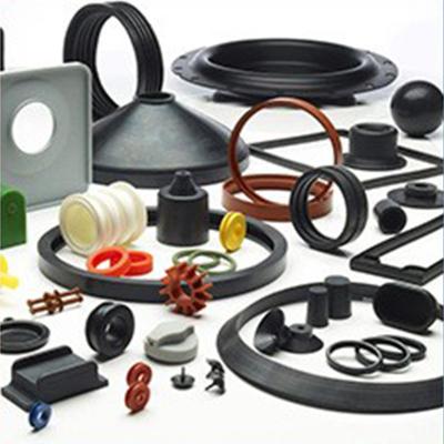 China Custom Damping Rubber Seals Silicone EPDM FKM FVMQ Neoprene Automotive Machinery Spare Parts Motor for sale