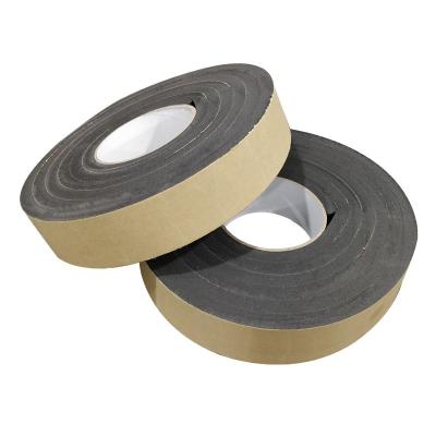 China Heat Resistant Die Cut Tape 3-20mm Thick Sidea Pedm Foam Sponge Waterproof Strong Black Adhesive Single Die Cut For Door Or Window for sale