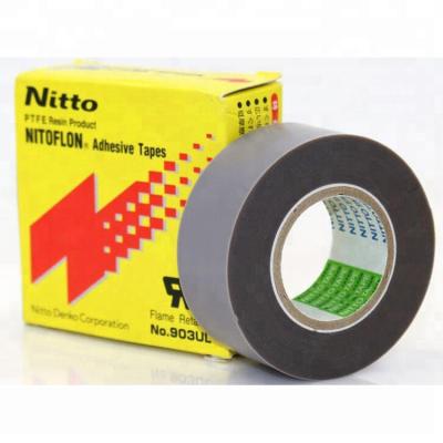 China Nitto 903UL Waterproof Heat Resistance High Temperature Resistant Single Sided Insulation Substrate Fiber Film PTFE Tape for sale