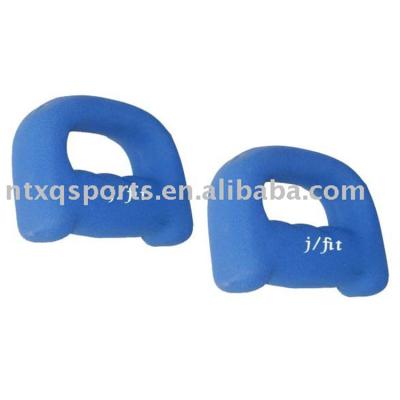 China China exports new style practical d-shape neoprene dumbbells XQ-D023 for sale