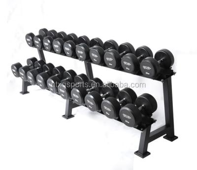 China 2019 New Factory High Quality Steel Dumbbell Rack 10 Pairs for sale