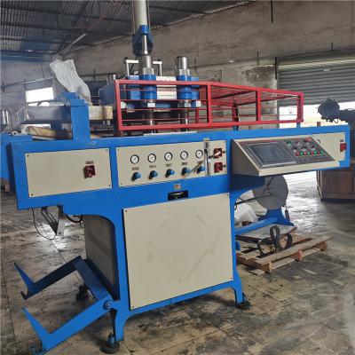 China Plastic products used plastic box food fruit box jars cup plastic lid thermoforming machine for sale