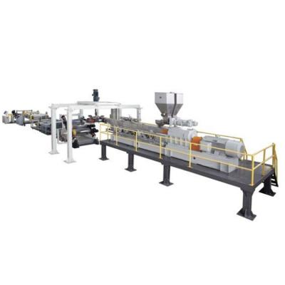 China Sheet Maker Used Pet Pp Sheet Making Machine Extruder Production Line for sale