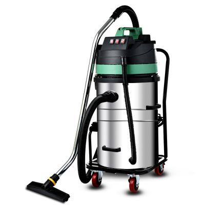 China Car 70l/80l/100l/2000w 3 Motor Industrial Vacuum Cleaner for sale