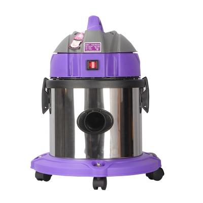 China Car Color Metal Tank 1400W Purple Wet And Dry Central Vacuum Cleaner For Garden Carpet Sofa Dust Cleaning for sale