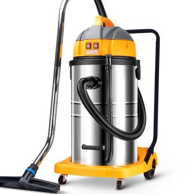 China Hand Push Strong Motor Car JINGSHANG Power Wet Dry Blowing Industrial Vacuum Cleaner for Warehouse Factory Cleaning for sale