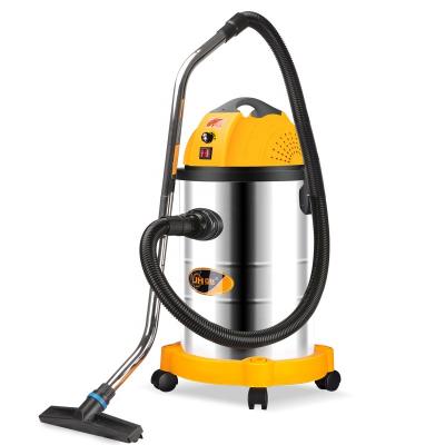 China 35L Car Home School Cleaner Stainless Steel Tank Wet Dry Vacuum Cleaner for Carpet Tile Cleaning for sale