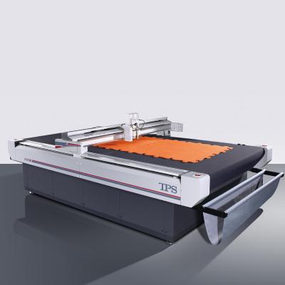 China APPAREL TPS Digital Flatbed Cutter X7 can cutting corrugated board Chinese Manufacturer for sale