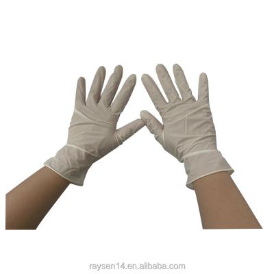 China Disposable Latex Examination Gloves Free Latex Powder Gloves Latex Examination Gloves Non Sterile for sale