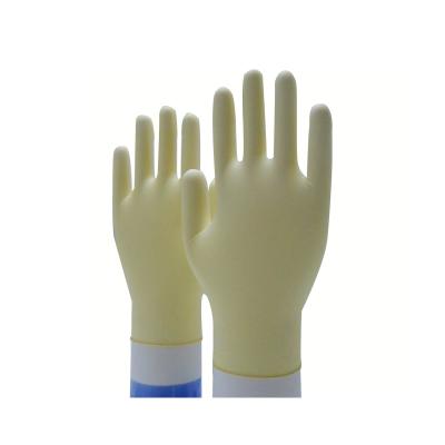 China Disposable Non sterile latex Examination Gloves Powder Free Examination Gloves for sale