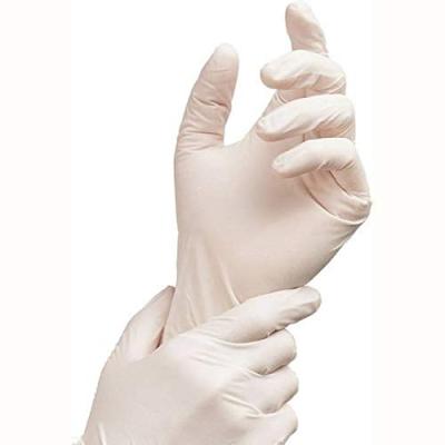 China Medical use disposable latex gloves powder free with CE ISO RU certificates for sale