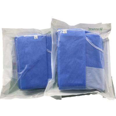 China Protective Disposable Personal Non-Woven Cloth PPE Gown for sale