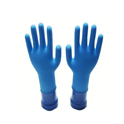 China Raysen Gloves nitrile medical ce tuv iso surgical glove nitrile powder free for sale