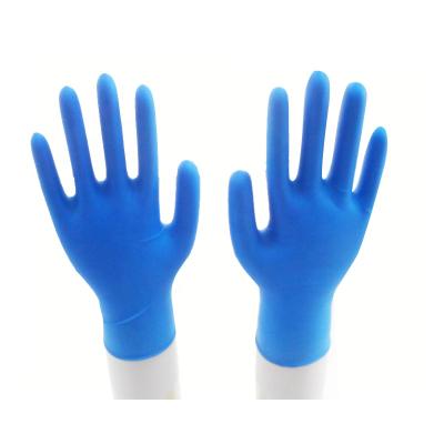 China Raysen nitrile gloves food grade en384 en455 ce disposable nitrile gloves for sale