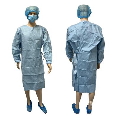 China Wholesale price surgical gown SMS wood pulp spunlace With CE and ISO13485 Certificates for sale