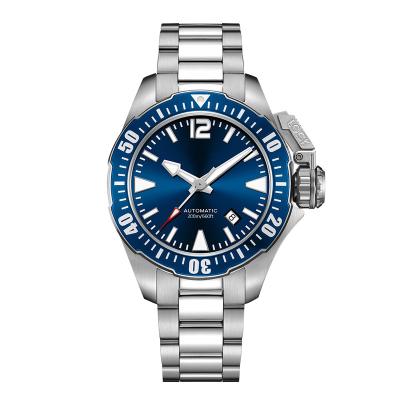 China Custom Day And Date Day/Date 316L Stainless Steel Logo Automatic Watch For Men for sale