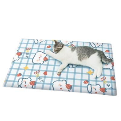 China Modern Warm Cool Pet Comfort Selling Cool Heating Pad Pet Cats Cooling Blanket for sale