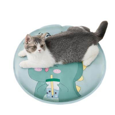 China Factory Best Selling Travel Cooler Long Lasting Gel Protection Dog Cool Cat Bed Cat Bed House for sale