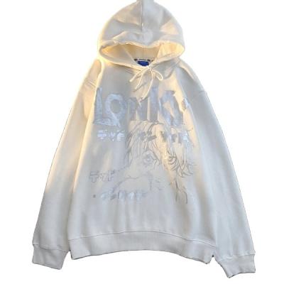 China Loose women the 2022 new Japanese animation thoughtful hoodie breathable for sale